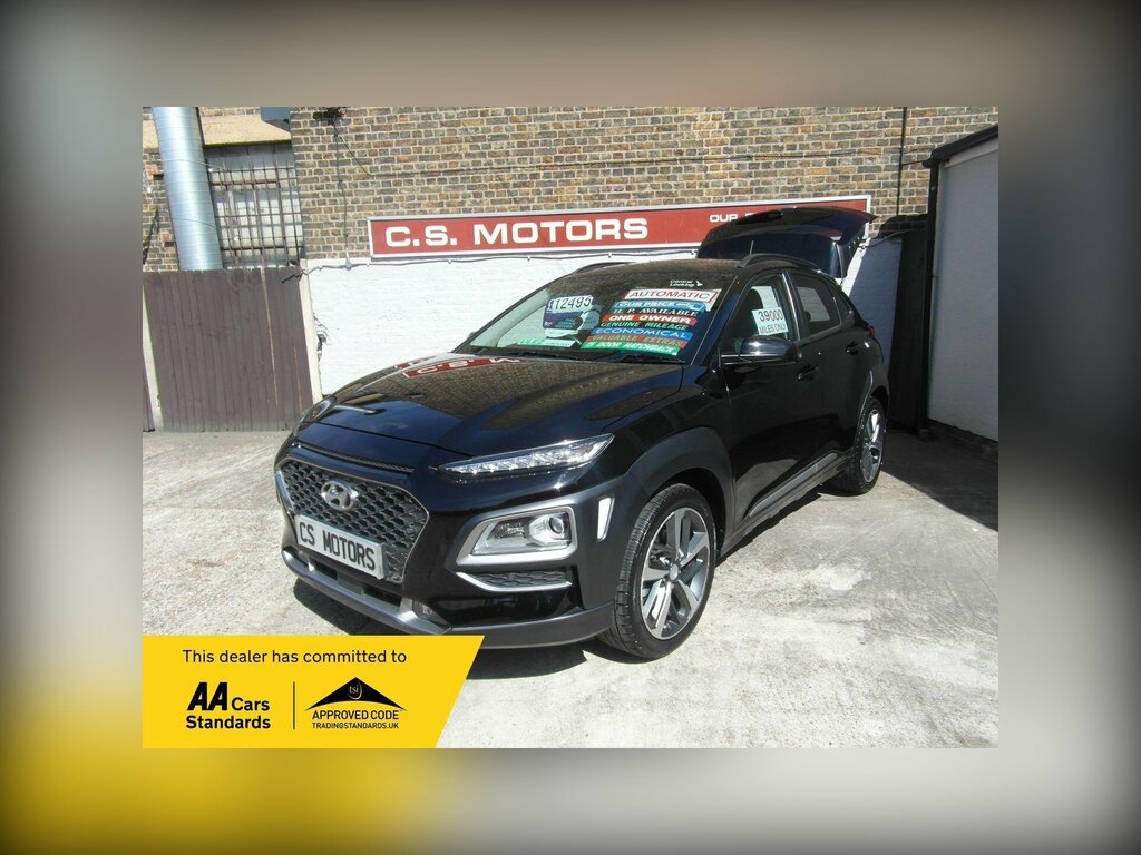 Hyundai Kona 1.6 T-gdi Blue Drive Premium Gt Dct 4Wd Euro 6 S Black