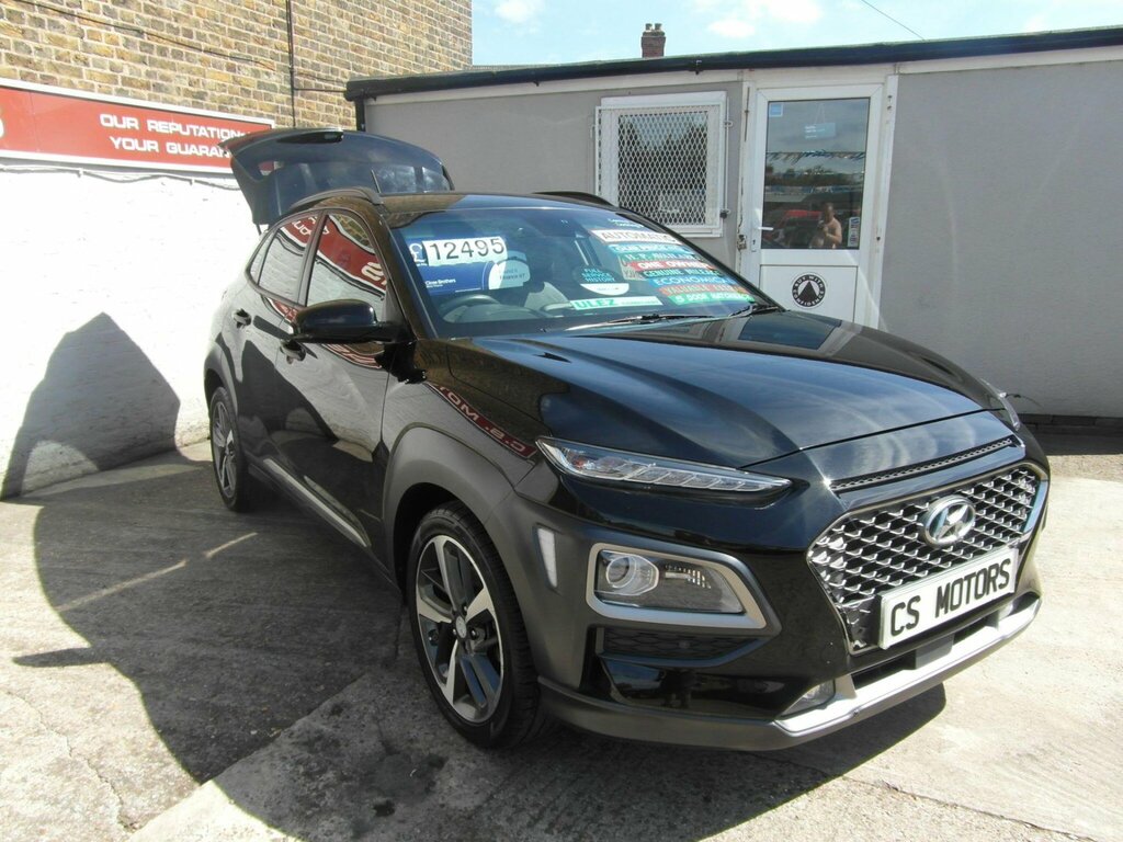 Hyundai Kona 1.6 T-gdi Blue Drive Premium Gt Dct 4Wd Euro 6 S Black #3