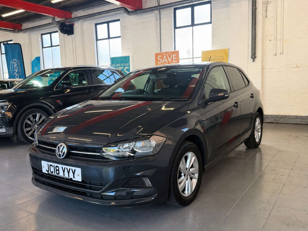 Volkswagen Polo 1.0 Tsi Se Hatchback Euro 6 Ss JC18YYY Grey #3