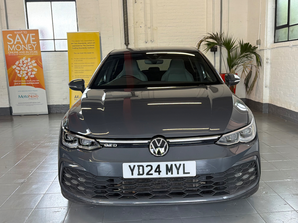 Volkswagen Golf 2.0 Tdi Gtd Hatchback Dsg Euro 6 Ss YD24MYL #2
