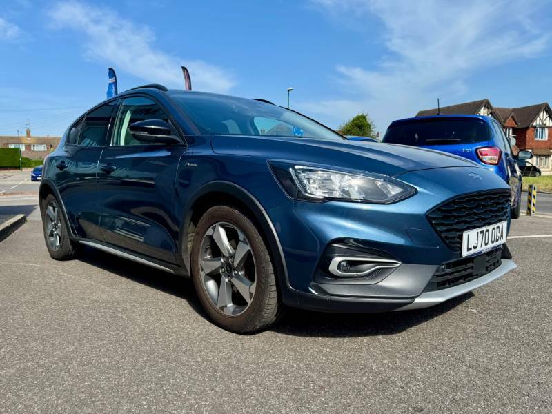 Ford Focus 1.0 Ecoboost 125 Active Edition - 2020 7 LJ70ODA Blue #3