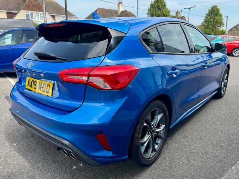 Ford Focus 1.0 Ecoboost 125 St-line - 2019 19 AX19WDD Blue #6
