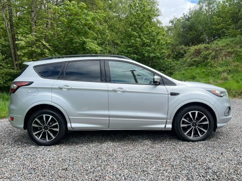 Ford Kuga 2.0 Kuga St-line EJ66VGJ Silver #2