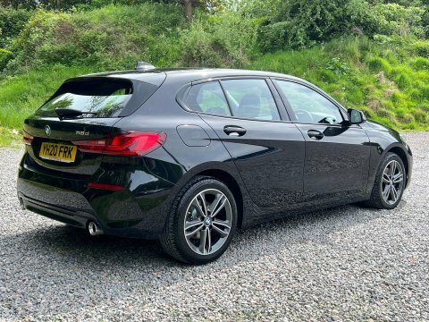 BMW 1 Series 2.0 118D Sport YH20FRK Black #3