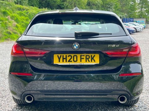 BMW 1 Series 2.0 118D Sport YH20FRK Black #4