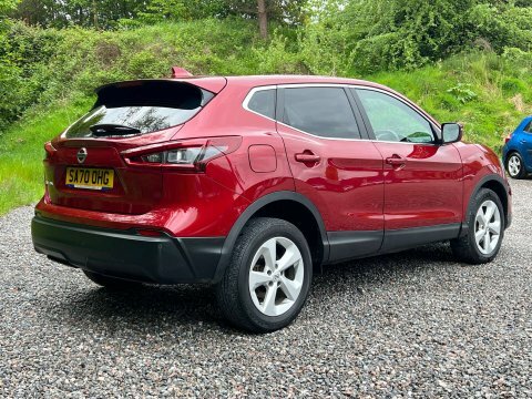 Nissan Qashqai 1.3 Qashqai Acenta SA70OHG Red #3