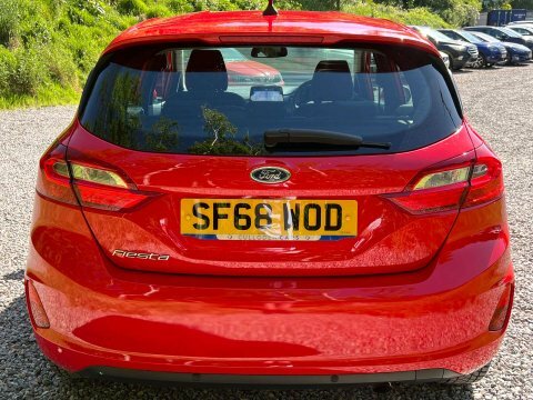 Ford Fiesta 1.0 Fiesta Zetec SF68WOD Red #4