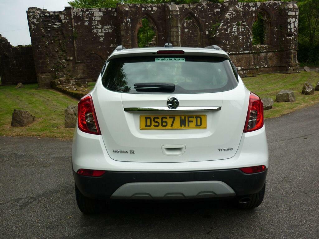 Vauxhall Mokka X 1.4I Turbo Ecotec Design Nav Euro 6 S S DS67WFD White #4