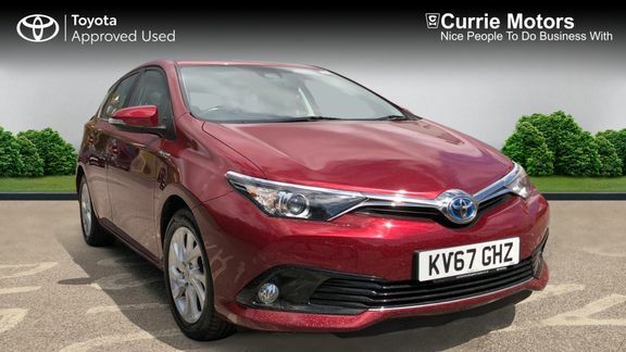Toyota Auris 1.8 Vvt-h Business Edition Cvt Euro 6 Ss S Red