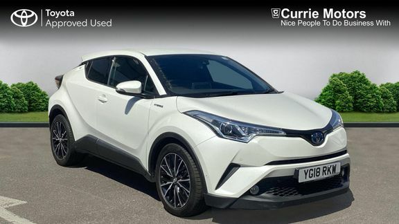 Toyota C-Hr 1.8 Vvt-h Excel Cvt Euro 6 Ss White