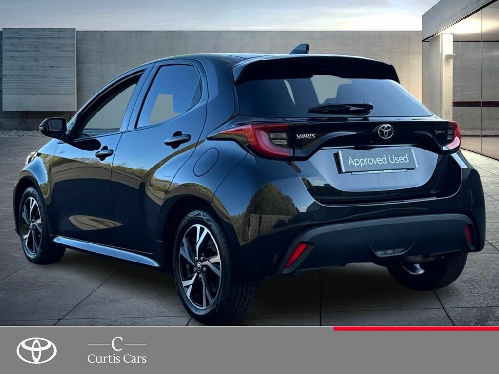 Toyota Yaris 1.5 Vvt-h Design E-cvt Euro 6 Ss GU24AOR Black #3