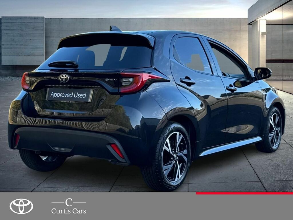Toyota Yaris 1.5 Vvt-h Design E-cvt Euro 6 Ss GU24AOR Black #5