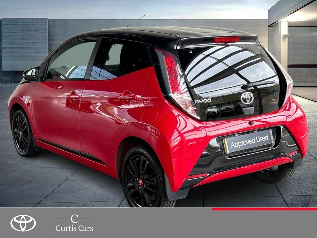 Toyota Aygo 1.0 Vvt-i X-cite Euro 6 ORZ1934 Red #5