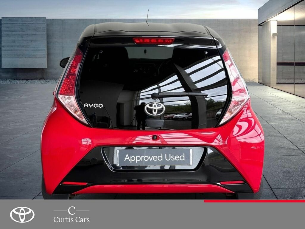 Toyota Aygo 1.0 Vvt-i X-cite Euro 6 ORZ1934 Red #6