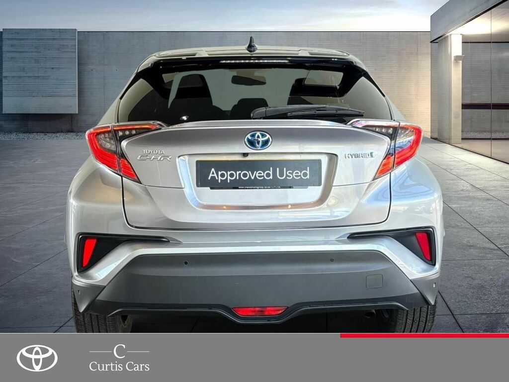 Toyota C-Hr 1.8 Vvt-h Dynamic Cvt Euro 6 Ss LXZ7280 Silver #6