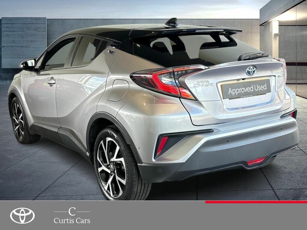 Toyota C-Hr 1.8 Vvt-h Dynamic Cvt Euro 6 Ss LXZ7280 Silver #5