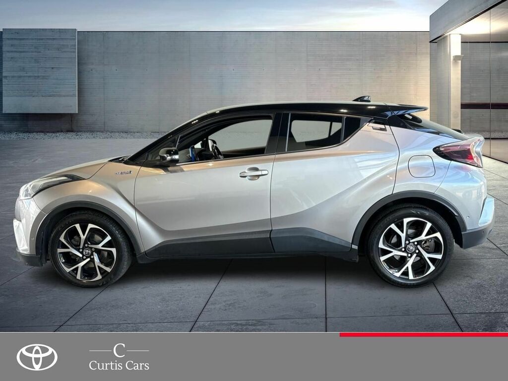 Toyota C-Hr 1.8 Vvt-h Dynamic Cvt Euro 6 Ss LXZ7280 Silver #4