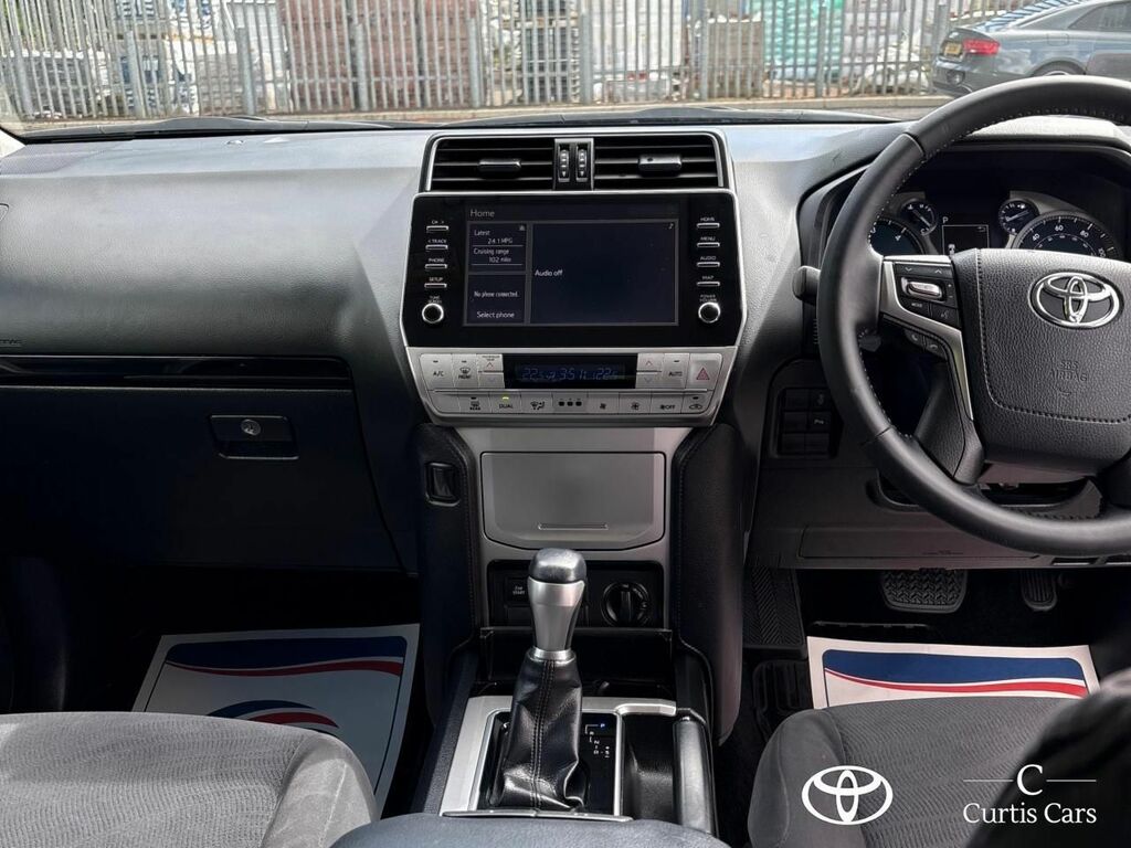Toyota Land Cruiser 2.8D Active 4Wd Euro 6 Ss 7 Seat Silver