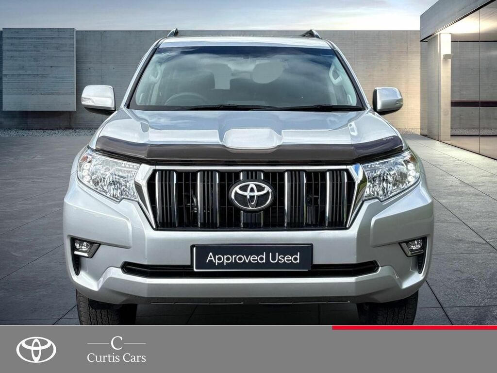 Toyota Land Cruiser 2.8D Active 4Wd Euro 6 Ss 7 Seat URZ5582 Silver #2