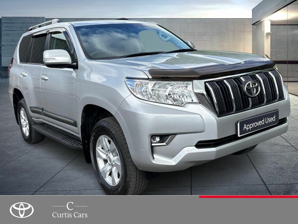 Toyota Land Cruiser 2.8D Active 4Wd Euro 6 Ss 7 Seat URZ5582 Silver #3