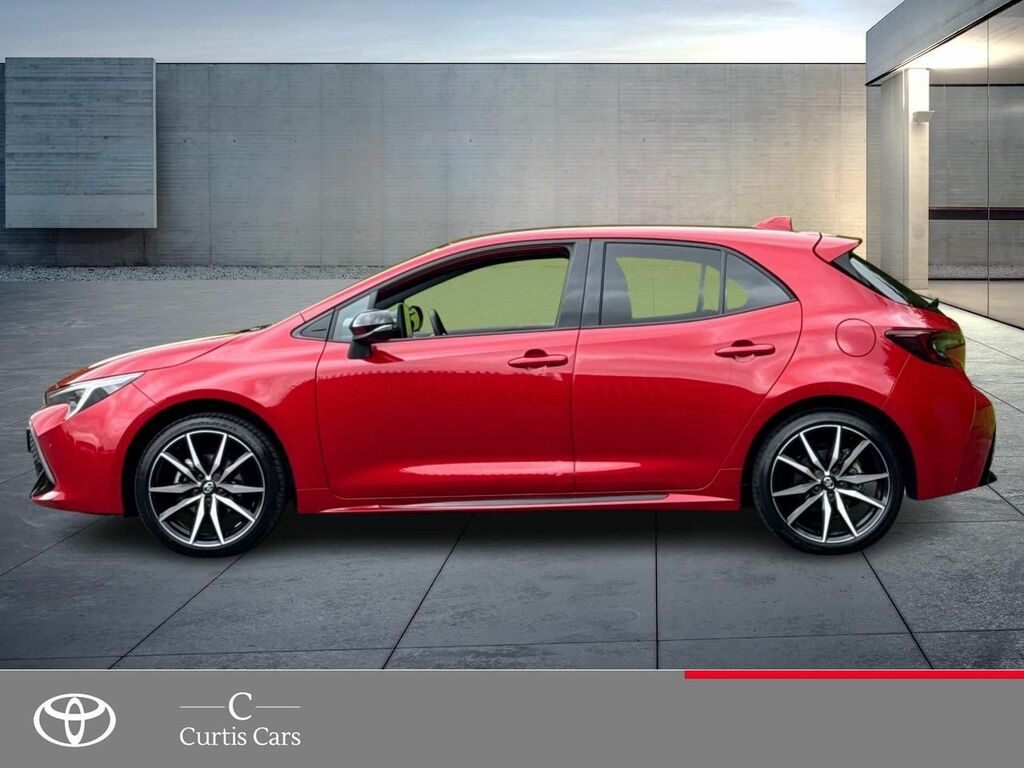 Toyota Corolla 1.8 Vvt-h Gr Sport Cvt Euro 6 Ss FG25VWR Red #5