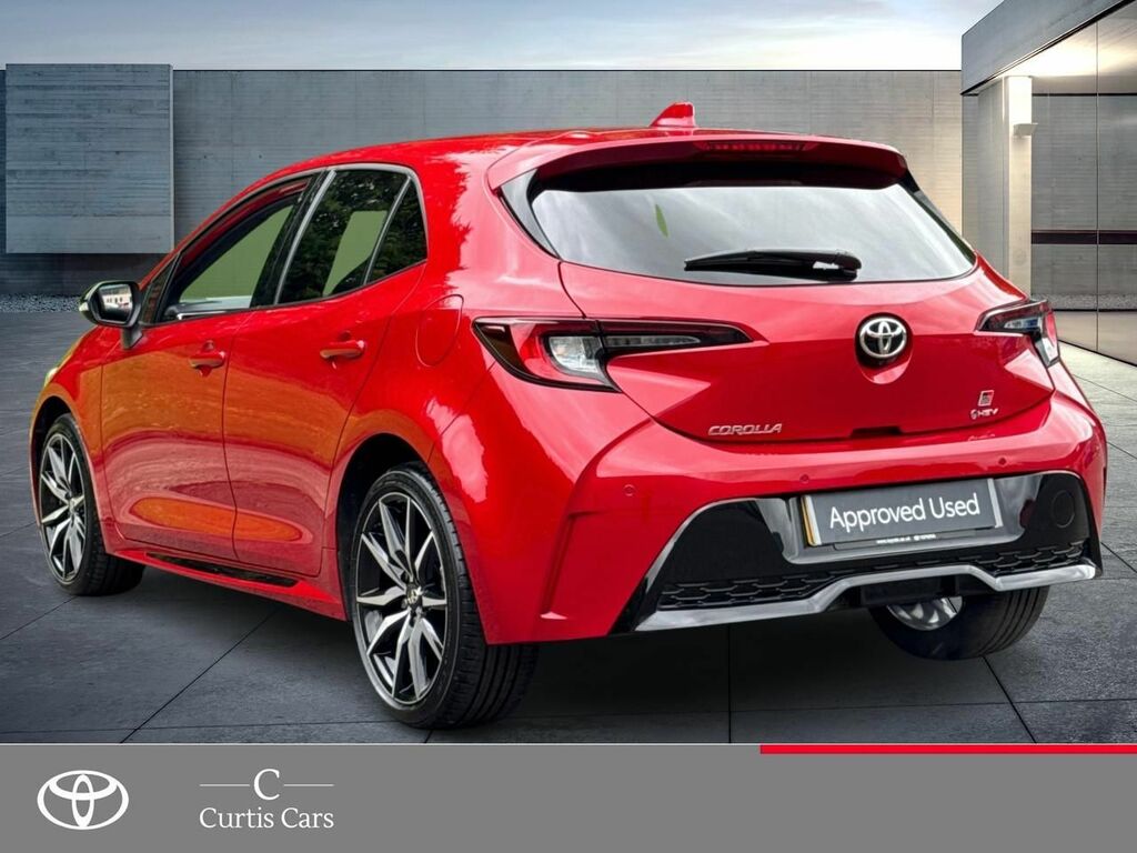 Toyota Corolla 1.8 Vvt-h Gr Sport Cvt Euro 6 Ss FG25VWR Red #6