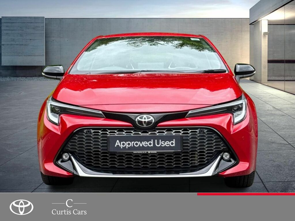 Toyota Corolla 1.8 Vvt-h Gr Sport Cvt Euro 6 Ss FG25VWR Red #3