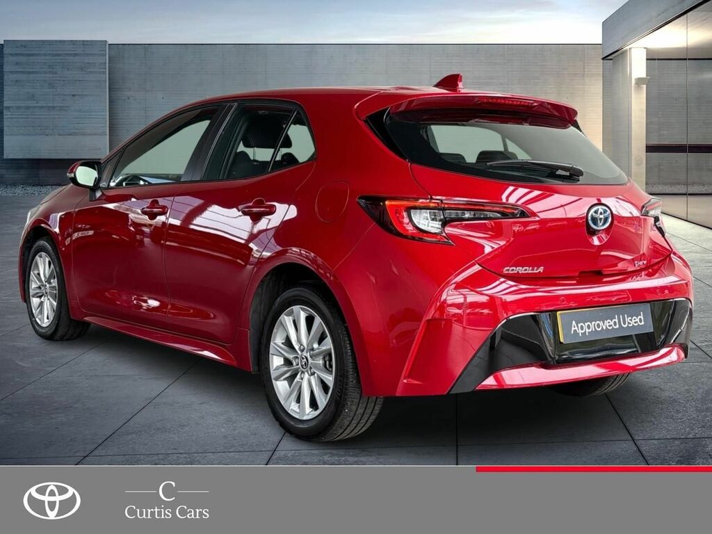 Toyota Corolla 1.8 Vvt-h Icon Cvt Euro 6 Ss XRZ7530 Red #5