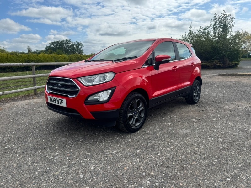 Ford Ecosport 1.0T Ecoboost Zetec Euro Red