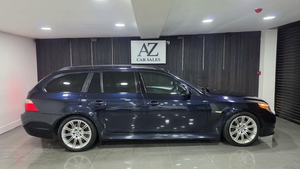BMW 5 Series 2.0 520D M Sport Touring Steptronic Euro 4 Black #3