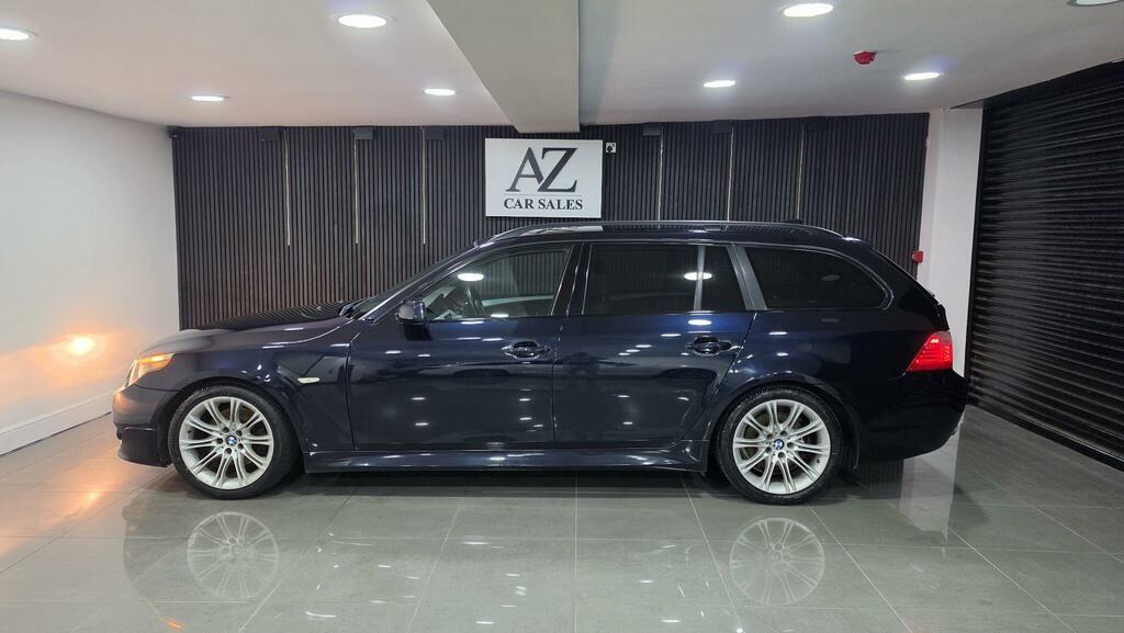 BMW 5 Series 2.0 520D M Sport Touring Steptronic Euro 4 Black #2