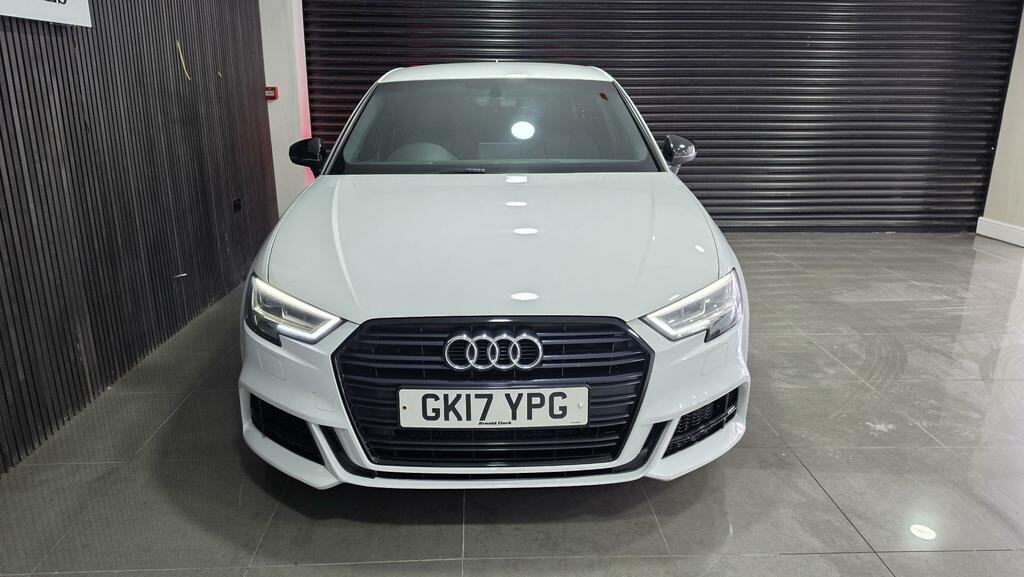 Audi A3 1.6 Tdi S Line Sportback Euro 6 Ss GK17YPG White #3