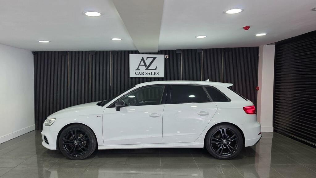 Audi A3 1.6 Tdi S Line Sportback Euro 6 Ss GK17YPG White #5