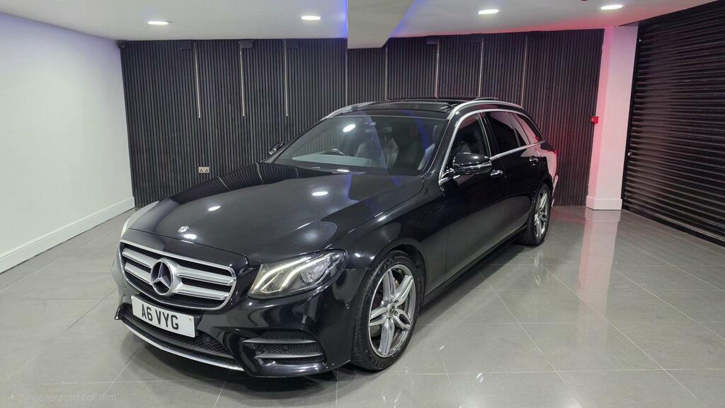 Mercedes-Benz E Class 2.0 E220d Amg Line Premium G-tronic Euro 6 Ss  Black #5