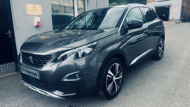 Peugeot 3008 Bluehdi Gt Line Suv NY19EUO Grey #2