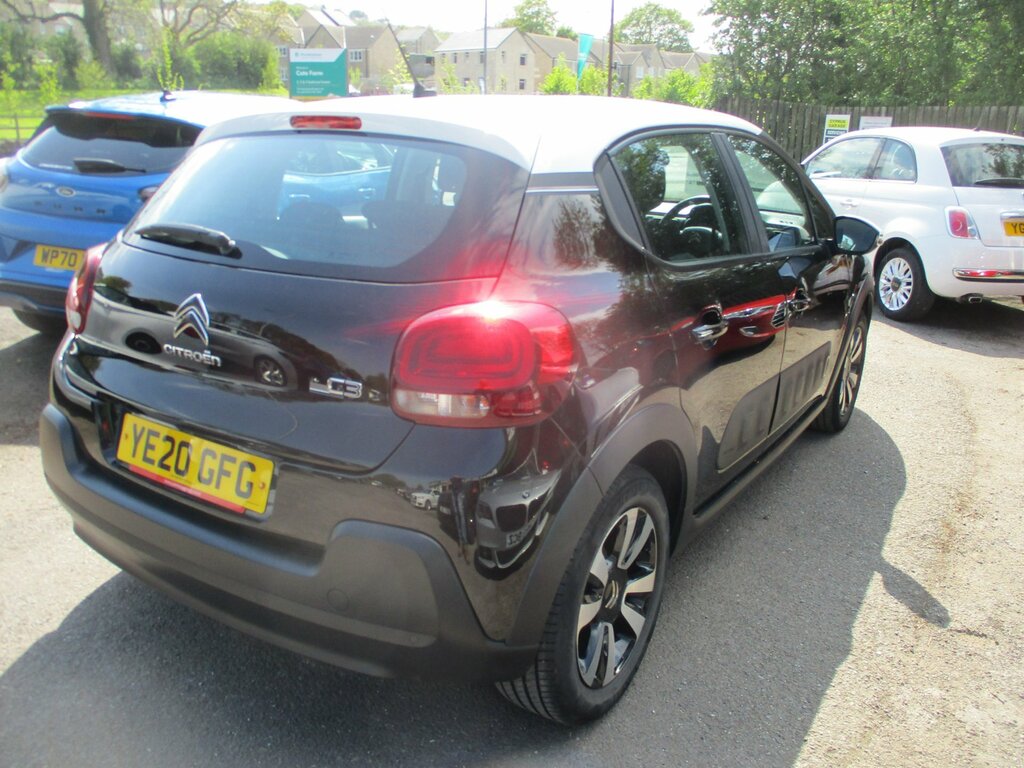 Citroen C3 1.2 Puretech Origins Hatchback E YE20GFG Black #6
