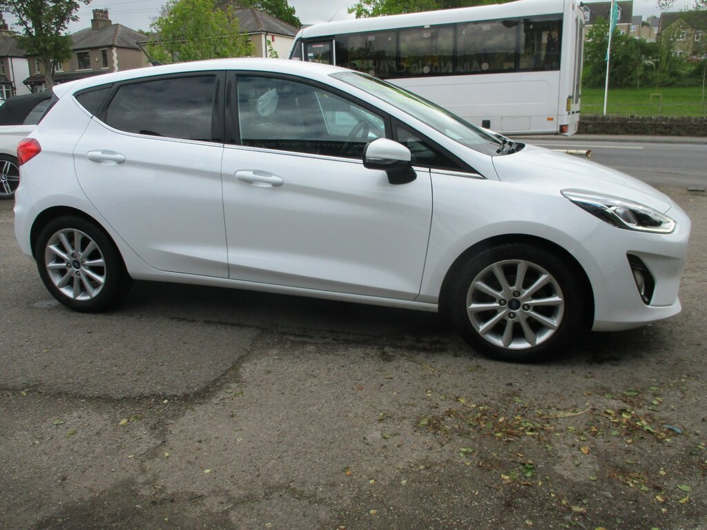 Ford Fiesta 1.0T Ecoboost Gpf Titanium Hatchback Au BN69TUP White #5
