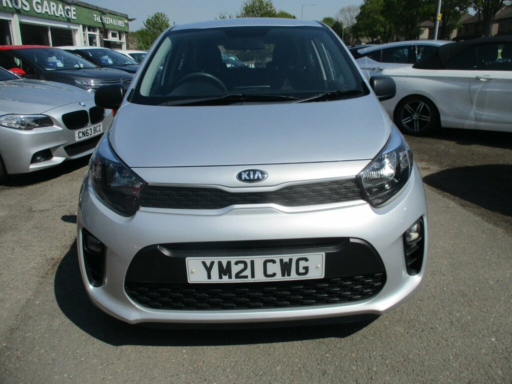 Kia Picanto 1.0 Dpi 1 Hatchback Euro 6 Ss YM21CWG Silver #2