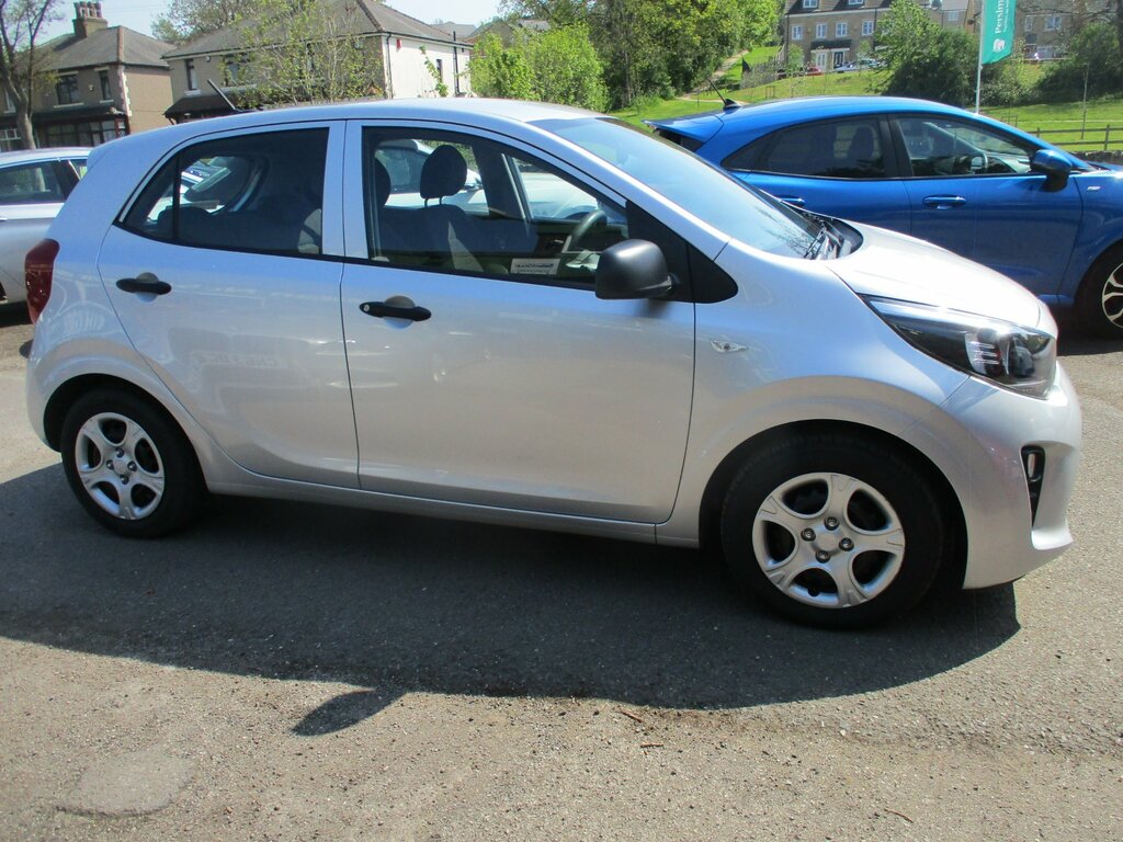 Kia Picanto 1.0 Dpi 1 Hatchback Euro 6 Ss YM21CWG Silver #4