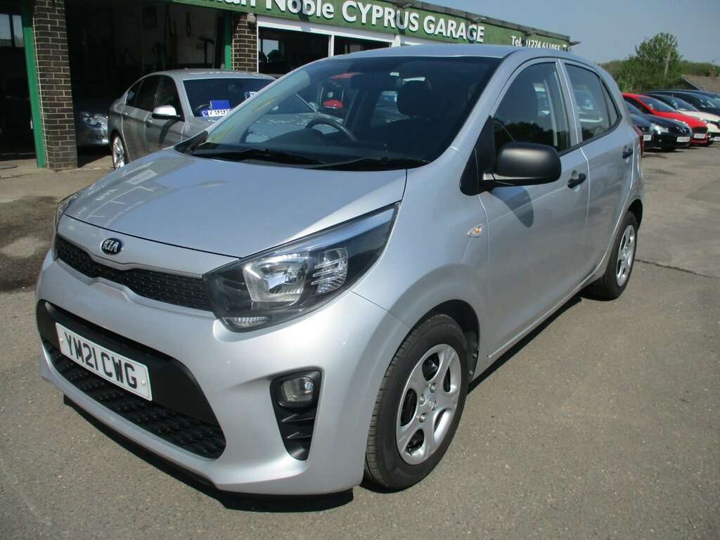 Kia Picanto 1.0 Dpi 1 Hatchback Euro 6 Ss Silver