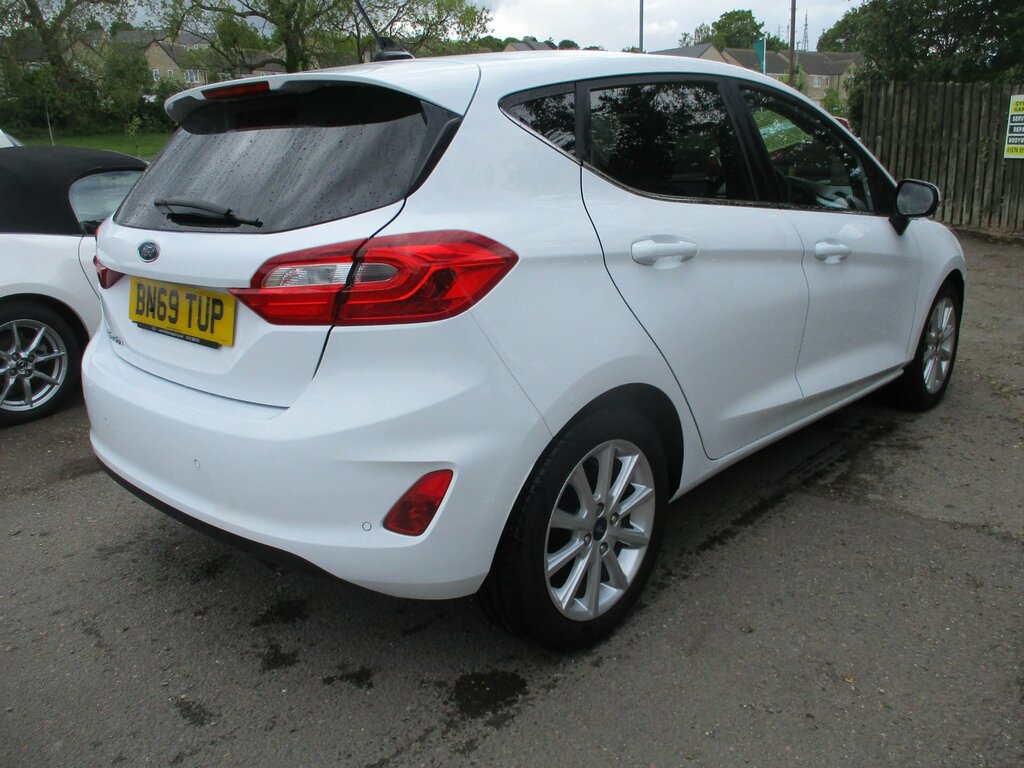 Ford Fiesta 1.0T Ecoboost Gpf Titanium Hatchback Au BN69TUP White #6