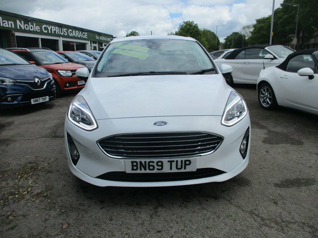 Ford Fiesta 1.0T Ecoboost Gpf Titanium Hatchback Au BN69TUP White #3