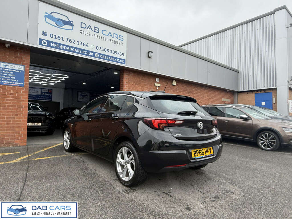Vauxhall Astra 1.4 Astra Sri BP66HFV Black #5