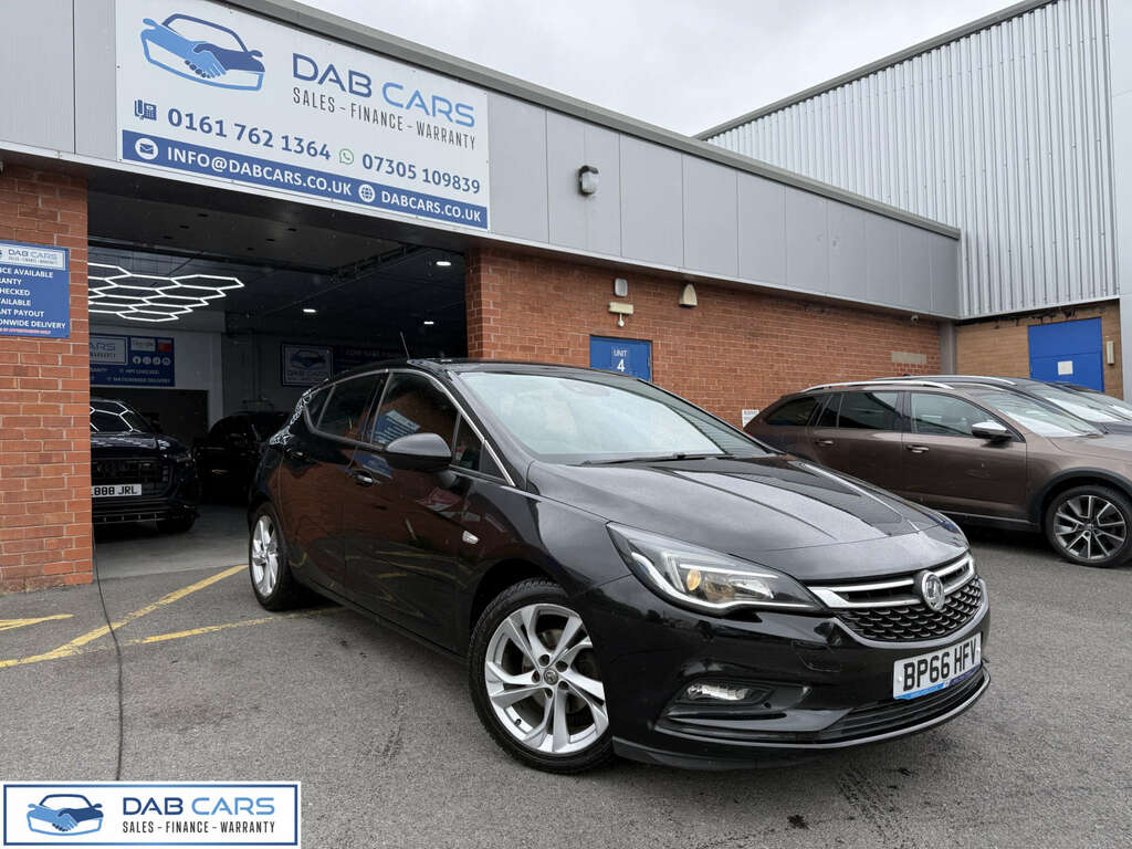 Vauxhall Astra 1.4 Astra Sri BP66HFV Black #3