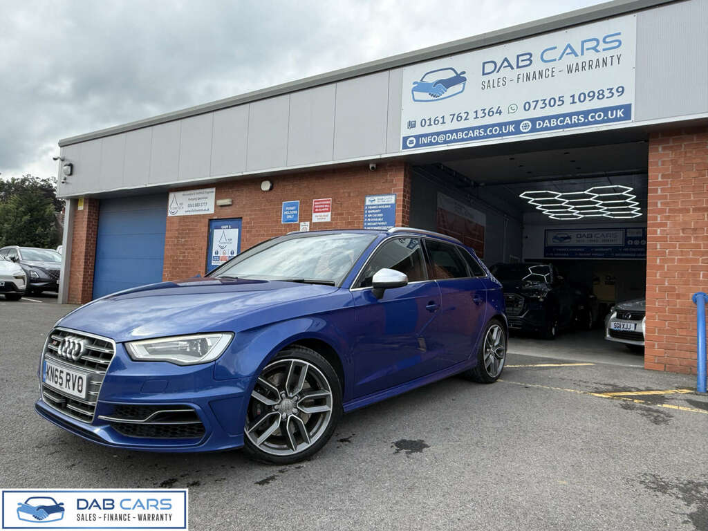 Audi S3 2.0 S3 Sportback Nav Quattro 4Wd KN65RVO Blue #4
