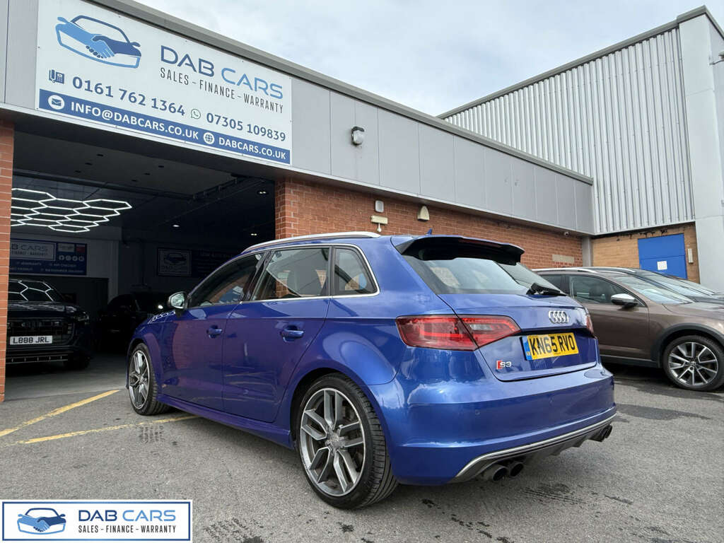 Audi S3 2.0 S3 Sportback Nav Quattro 4Wd KN65RVO Blue #6