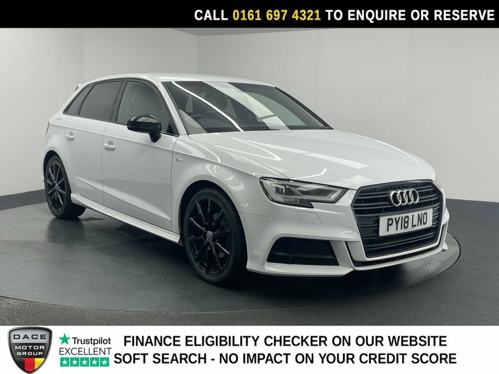 Audi A3 1.5L Black Edition PY18LNO White