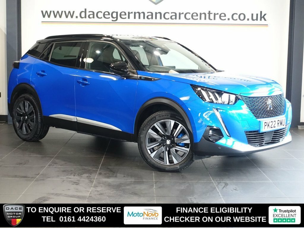 Peugeot e-2008 2008 Gt Premium Ev Blue