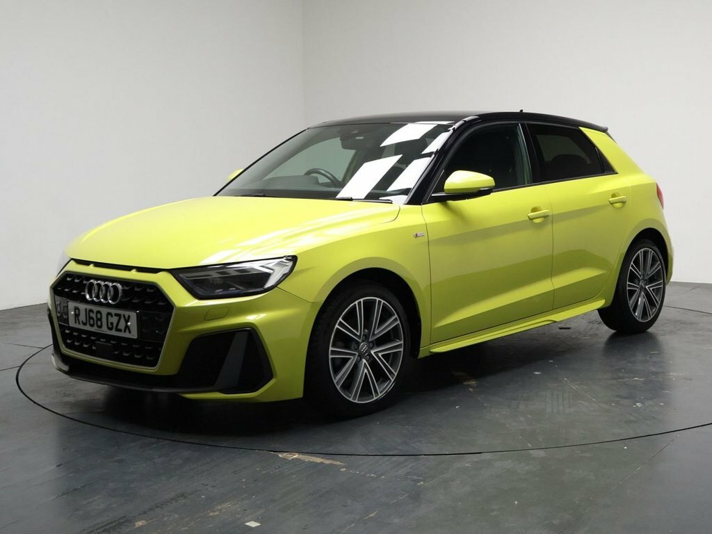 Audi A1 1L S Line RJ68GZX Yellow #5