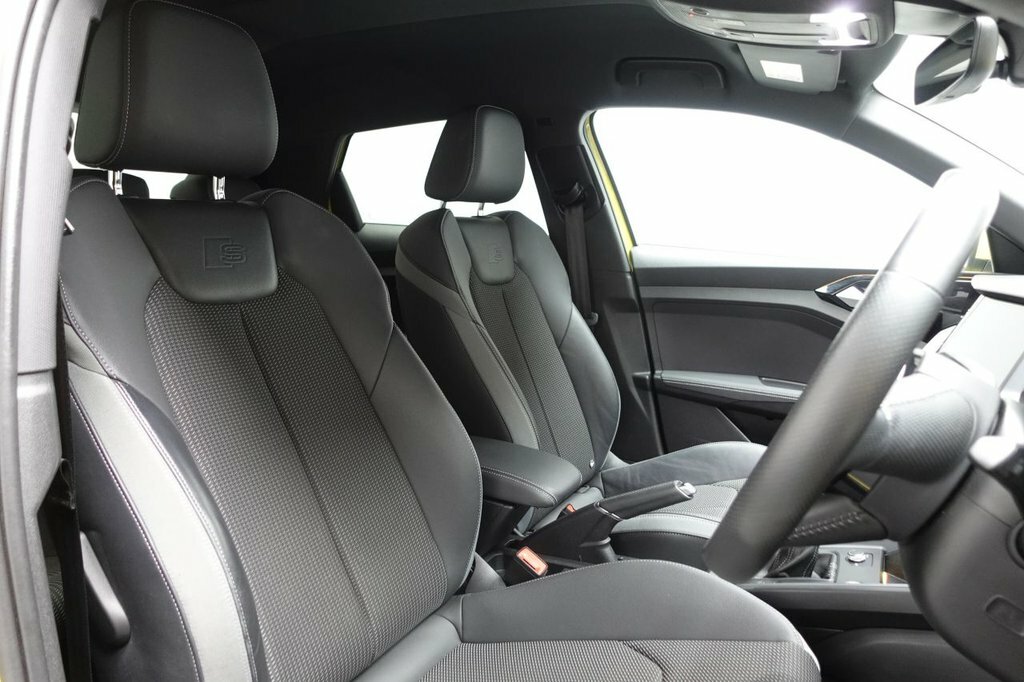 Audi A1 1L S Line RJ68GZX Yellow #3